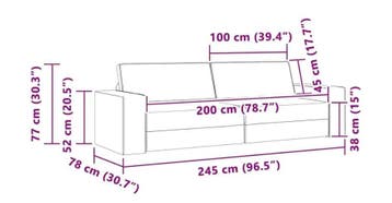 Cozy Grey 2-in-1 Sofa Bed – Ruimtebesparend en Multifunction, Verzenden, Nieuw