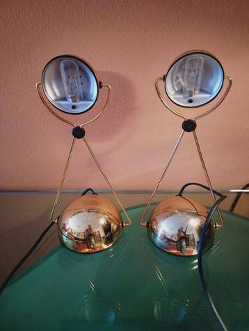 Stefano Cevoli - Paolo Piva - Lamp (2) - Meridiana - Verguld