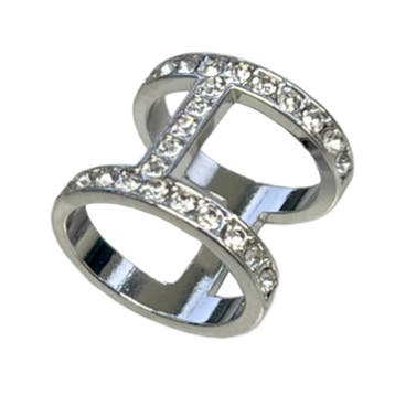 Fako Bijoux - Sjaalklem - Ovaal Mini Strass - 24x20x20mm -, Verzenden, Nieuw