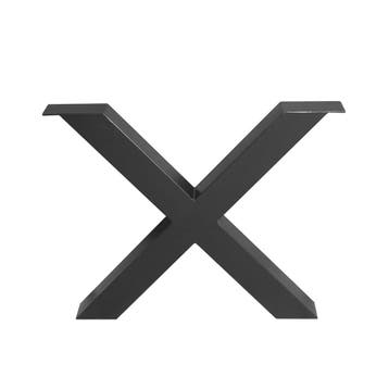 X-Poot Zwart Metaal, Stijlvolle Tafelpoot | Starfurn, Huis en Inrichting, Ophalen of Verzenden, Nieuw