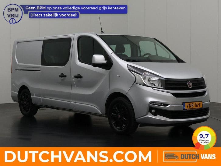 Fiat Talento 2.0MultiJet Dubbele-cabine 2021 L2 H1 Diesel, Auto's, Bestelauto's, Dealer onderhouden, Te koop, Handgeschakeld, BTW verrekenbaar