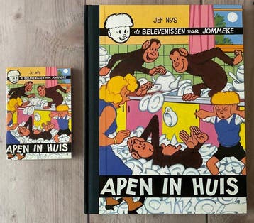 Jommeke - Apen in huis - Middelkerke uitgaven luxe - 2 Album, Boeken, Nieuw