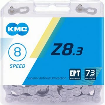 KMC 8-speed fietsketting - Z-bridge ontwerp - Anti-roest..., Ophalen of Verzenden, Nieuw, Derailleur of Ketting