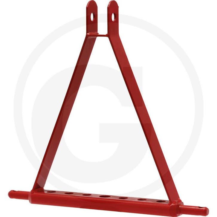Trekbok cat. 1 (Minitractor) - 537x60x30 - 7 gaten - drie..., Zakelijke goederen, Agrarisch | Werktuigen, Ophalen of Verzenden