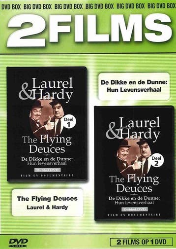 Laurel en Hardy - the Flying Deuces deel 1 en 2, Verzenden, Nieuw in verpakking