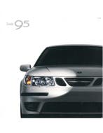 2005 SAAB 9-5 BROCHURE ENGELS, Nieuw, Author