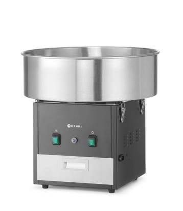 Hendi Suikerspinmachine | Zwart | 1130W | 230V | 520x520x503, Ophalen of Verzenden
