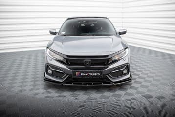 Maxton Front Splitter met Flaps Honda Civic Sport Mk 10, Verzenden