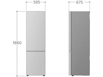 LG GBV3100APY - Vrijstaande koel-vriescombinatie - No Frost, Verzenden, Zo goed als nieuw