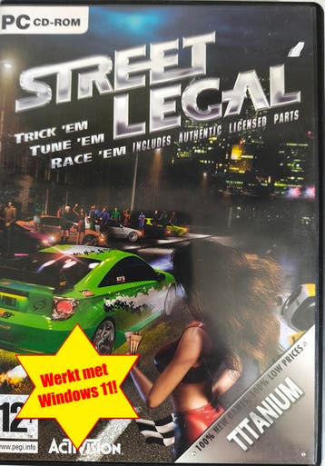 Street Legal - Activision, Spelcomputers en Games, Games | Pc, Verzenden, Nieuw