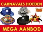 Carnavalshoeden - Mega aanbod carnavalshoedjes, Kleding | Dames, Carnavalskleding en Feestkleding, Ophalen of Verzenden, Nieuw
