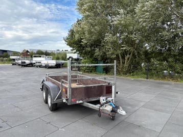 Bakwagen Sallas 250 x 145 cm in goede staat Geen BTW !, Auto diversen, Aanhangers en Bagagewagens, Ophalen, Gebruikt