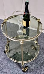 Serveerwagen - Wit metaal - Sober en elegant, Nieuw