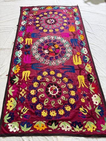 Suzane Kilim - Suzane Tapijt, Bankhoes, Bedhoes,, Huis en Inrichting, Nieuw
