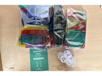 Five Stars® Magnetic Tiles - Racebaan - 131-delige set - 2, Verzenden, Nieuw