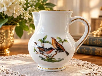 Herend - Melkkan - Rothschild Bird - Porselein