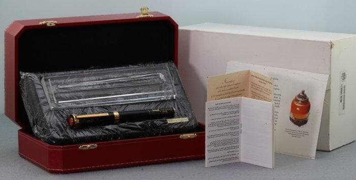 Cartier - Exceptional limited edition art deco chinese, Verzamelen, Pennenverzamelingen