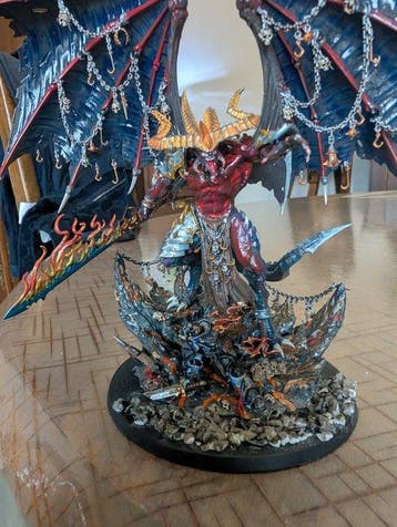 Games Workshop - Beeldje - Prince démon ailé - Plastic