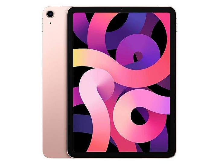 Apple iPad Air 4 (2020) - Tablet - 64GB Wi-Fi - Roze Goud, Computers en Software, Apple iPads, Zo goed als nieuw, Verzenden