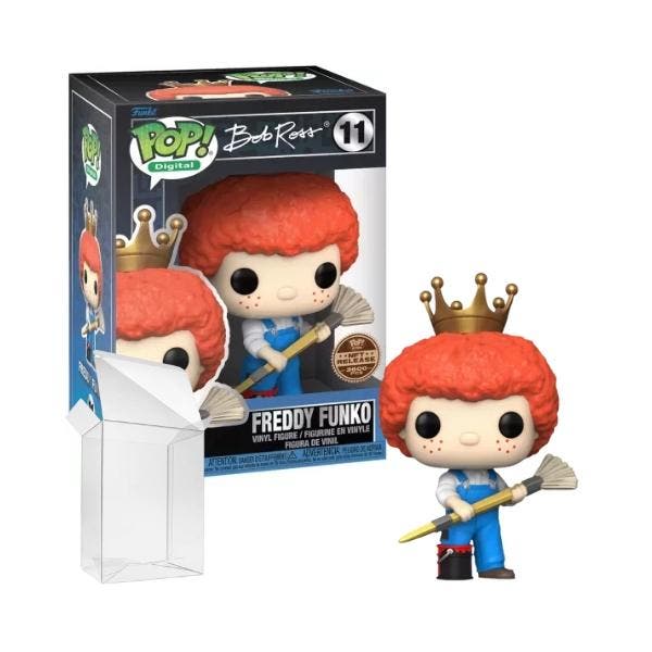 Funko Pop! Bob Ross - Freddy Funko #11 NFT Release, Verzamelen, Poppetjes en Figuurtjes, Verzenden