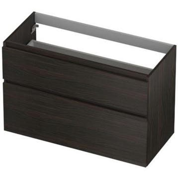 INK - Onderkast 2 Laden Greeploos Hout Decor met Houten, Ophalen of Verzenden, Nieuw
