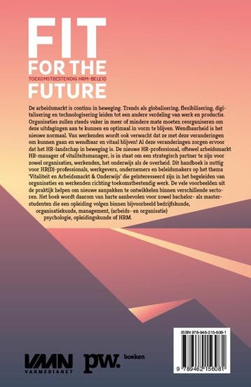 Fit for the future 9789462156081 Sarah Detaille, Verzenden, Zo goed als nieuw, Sarah Detaille