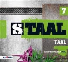 STaal Antwoordenboek Taal plus groep 7, Boeken, Verzenden, Nieuw