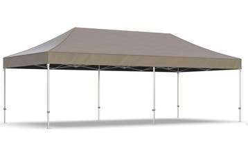 Easy up partytent 4x8m - Professional | PVC gecoat polyester, Partytent, 6 meter of meer, Nieuw, 2 meter of meer