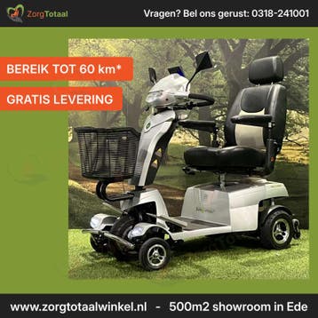 Scootmobiel - Quingo Vitess II | Incl garantie & nieuwe ac.., Ophalen of Verzenden, Gebruikt, Quingo