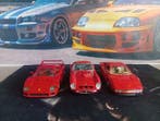 Bburago, Tonka 1:18 - Model sportwagen (3) - Ferrari, Nieuw