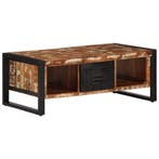 vidaXL Salontafel 90x50x36 cm massief gerecycled hout, Huis en Inrichting, Tafels | Salontafels, 50 tot 100 cm, Verzenden, Nieuw