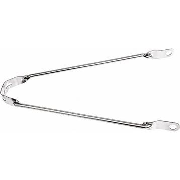 Kalloy Spatbordstang 28 x 1 5/8 x 1 3/8 zilver met bevest..., Ophalen of Verzenden, Nieuw, Derailleur of Ketting