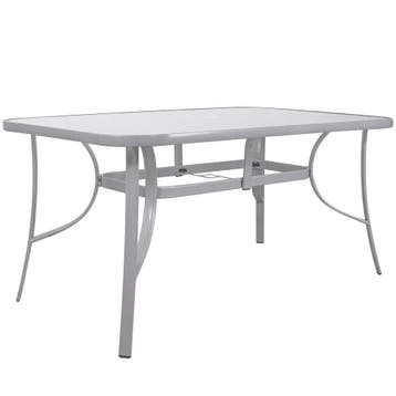 Tuintafel | 150 x 90 x 71 cm | Buitentafel | Eettafel, Ophalen of Verzenden, Nieuw