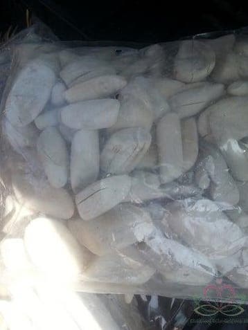 Tumbled wood drijfhout Frosted White 3–7 cm per kilo, Ophalen of Verzenden, Nieuw