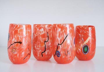 Ribes the Art of Glass - Maryana Iskra - Drinkset (4) -