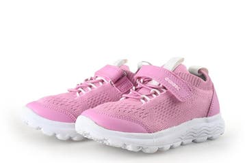 Geox Sneakers Meisjes in maat 28 Roze, Verzenden, Jongen of Meisje, Schoenen, Zo goed als nieuw
