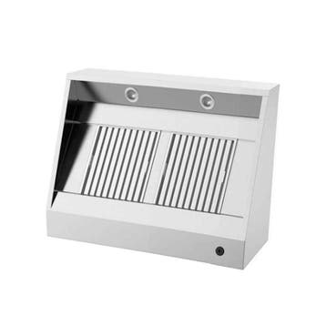 HCB Afzuigkap - schuin model - 120 cm - RVS, Zakelijke goederen, Horeca | Keukenapparatuur, Verzenden, Nieuw in verpakking, Overige typen