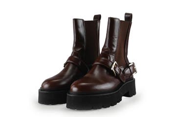 Sandro Chelsea boots in maat 38 Bruin, Bruin, Verzenden, Overige typen, Sandro