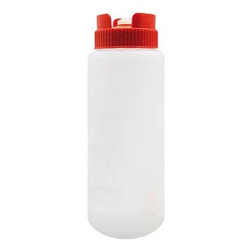 Doseerfles | Rood | Drip | Maatverdeling | 0.72L |, Verzenden, Nieuw in verpakking