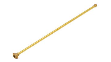 Gloria verlengstok messing 50 cm (type 124), Verzenden