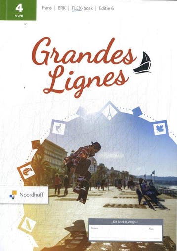 4 vwo / Grandes Lignes Flex / Cahier dactivités, Verzenden, Zo goed als nieuw