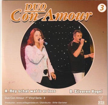 Duo Con Amour - Hey schat was is er loos + Zilveren Voge..., Nieuw in verpakking