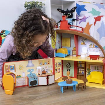 BING - Bing ’s Huis Speelset - 2 verdiepingen met 4 kamers, Verzenden, Nieuw