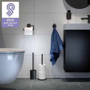 Tiger Tune - Toiletborstel met houder vrijstaand - Zwart, Verzenden, Nieuw
