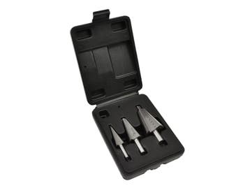 Traploze Kegelboor Set - Ruimers 3 Tot 30 Mm - 3 Delig - Sta, Ophalen of Verzenden, Nieuw, Overige typen