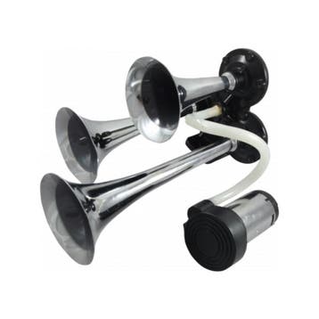 Dragon-Tools luchthoornset - aluminium - 3-tonig met 12V..., Ophalen of Verzenden, Nieuw