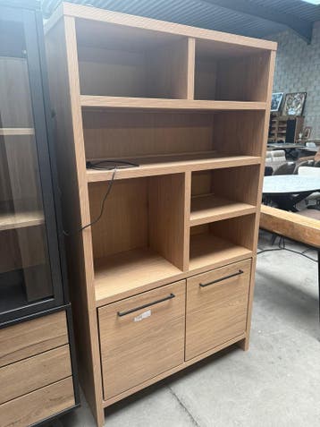 Savannah buffetkast, kleur blonde oak, Nieuw, Overige materialen