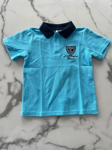Jongens polo Licht blauw, Verzenden, Nieuw, Overige maten