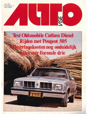 1979 AUTOVISIE MAGAZINE 11 NEDERLANDS, Boeken, Nieuw, Author