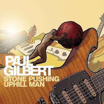 lp nieuw - Paul Gilbert - Stone pushing uphill man, Verzenden, Zo goed als nieuw, Overige formaten
